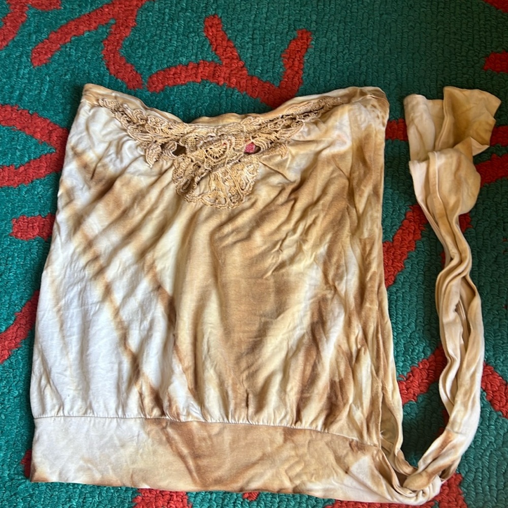 Urban outfitters Lux cotton boho tube top